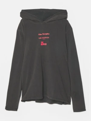 Bluza z kapturem The Kooples czarny