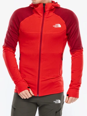 Bluza z kapturem The North Face Bolt Polartec Hoodie - high risk red/garnet red