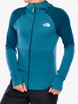 Bluza z kapturem The North Face Bolt Polartec Hoodie - mallard blue/midnight petrol