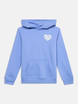 Bluza z kapturem The North Face fioletowy