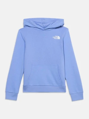 Bluza z kapturem The North Face liliowy