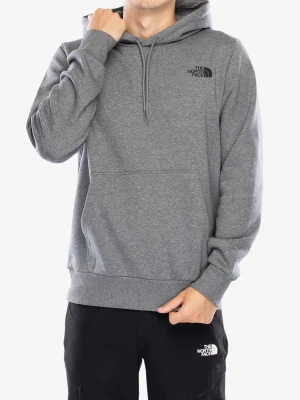 Bluza z kapturem The North Face Simple Dome Hoodie - tnf medium grey heather