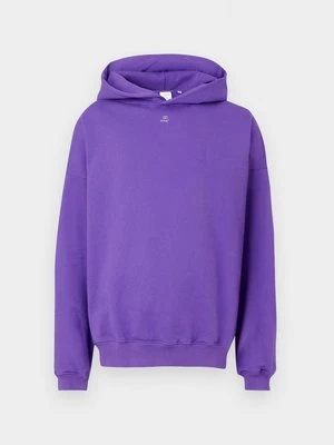 Bluza z kapturem The Tracksuit Club fioletowy