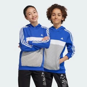 Bluza z kapturem Tiberio 3-Stripes Colorblock Fleece Kids Adidas