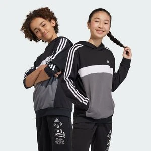 Bluza z kapturem Tiberio 3-Stripes Colorblock Fleece Kids Adidas
