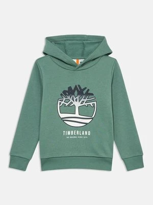 Bluza z kapturem Timberland zieleń butelkowa