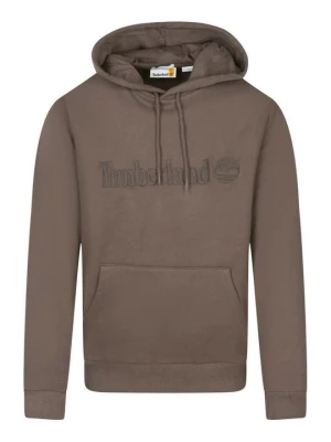 Bluza z kapturem Timberland brązowy