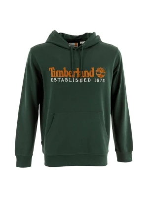 Bluza z kapturem Timberland zielony