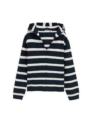 Bluza z kapturem Tom Tailor granatowy