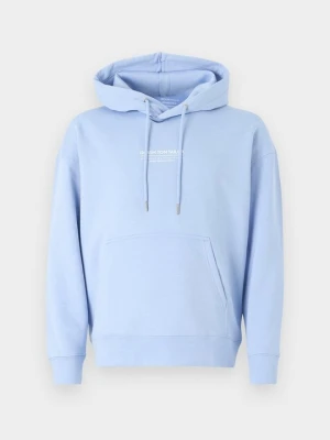 Bluza z kapturem Tom Tailor jasnoniebieski