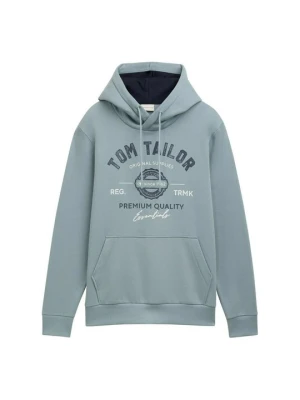 Bluza z kapturem Tom Tailor miętowy