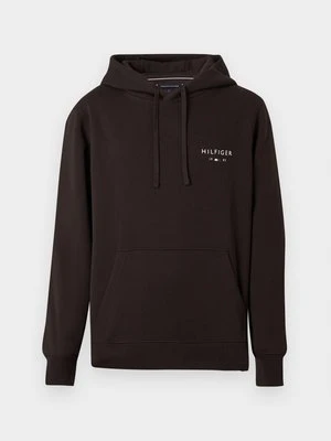 Bluza z kapturem Tommy Hilfiger brązowy