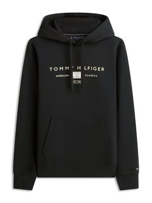 Bluza z kapturem Tommy Hilfiger czarny