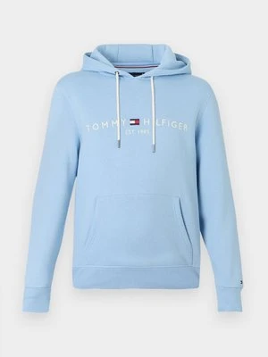 Bluza z kapturem Tommy Hilfiger niebieski