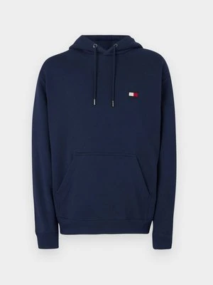 Bluza z kapturem Tommy Hilfiger granatowy