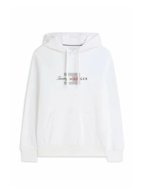 Bluza z kapturem Tommy Hilfiger biały