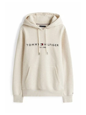 Bluza z kapturem Tommy Hilfiger mleczny