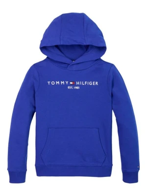 Bluza z kapturem Tommy Hilfiger niebieski