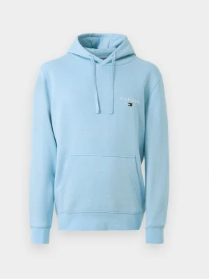 Bluza z kapturem Tommy Hilfiger niebieski