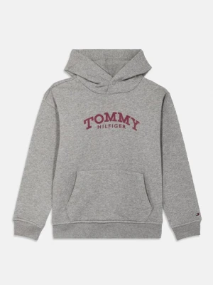 Bluza z kapturem Tommy Hilfiger szary