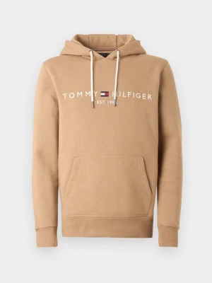 Bluza z kapturem Tommy Hilfiger wielbłądzi