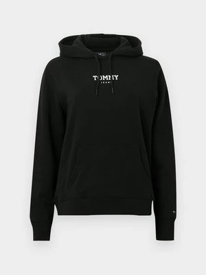Bluza z kapturem Tommy Jeans czarny
