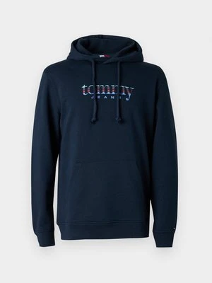 Bluza z kapturem Tommy Jeans granatowy
