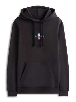 Bluza z kapturem Tommy Jeans czarny