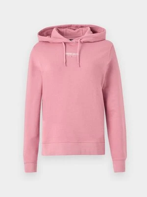 Bluza z kapturem Tommy Jeans różowy