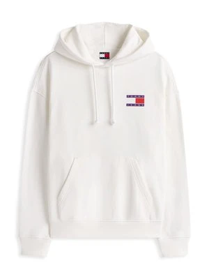 Bluza z kapturem Tommy Jeans mleczny