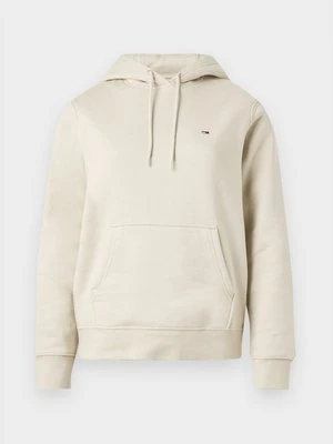 Bluza z kapturem Tommy Jeans beżowy