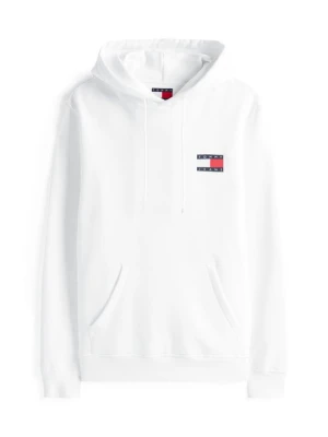 Bluza z kapturem Tommy Jeans biały