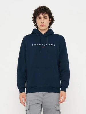 Bluza z kapturem Tommy Jeans granatowy