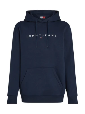 Bluza z kapturem Tommy Jeans granatowy