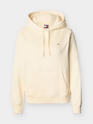 Bluza z kapturem Tommy Jeans jasnożółty