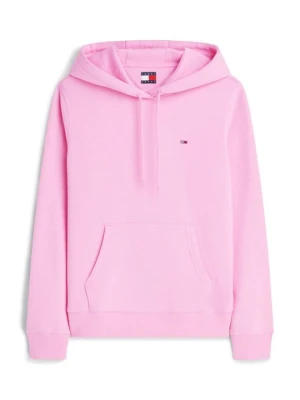 Bluza z kapturem Tommy Jeans różowy