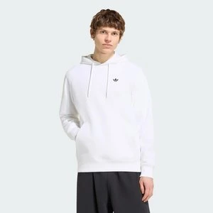 Bluza z kapturem Trefoil Essentials Adidas biały