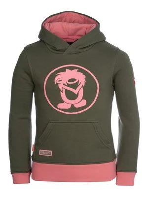 Bluza z kapturem Trollkids oliwkowy