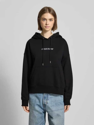 Bluza z kapturem typu oversized Guess Jeans
