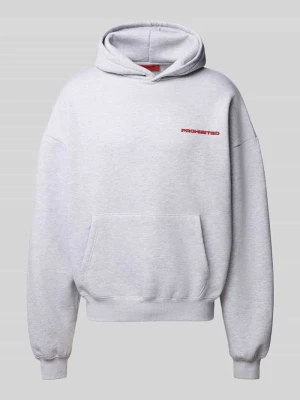 Bluza z kapturem typu oversized PROHIBITED