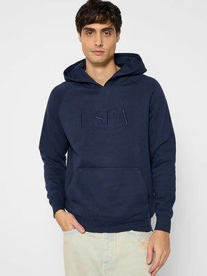 Bluza z kapturem U.S. POLO ASSN. granatowy