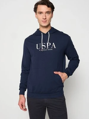 Bluza z kapturem U.S. POLO ASSN. granatowy