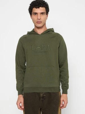 Bluza z kapturem U.S. POLO ASSN. zielony