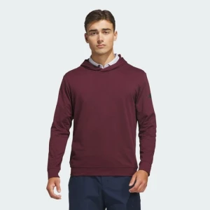 Bluza z kapturem Ultimate365 Elevated Adidas bordowy