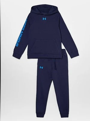 Bluza z kapturem Under Armour niebieski