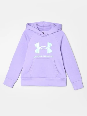 Bluza z kapturem Under Armour fioletowy
