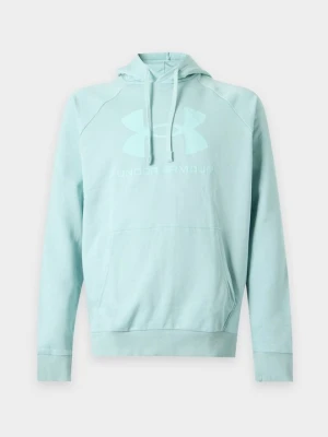 Bluza z kapturem Under Armour jasnoniebieski