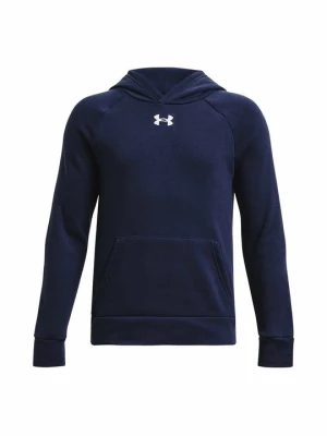 Bluza z kapturem Under Armour niebieski