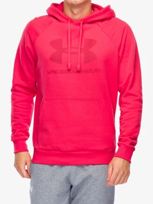 Zdjęcie produktu Bluza z kapturem Under Armour Rival Fleece Logo Hoodie - racer red/racer red