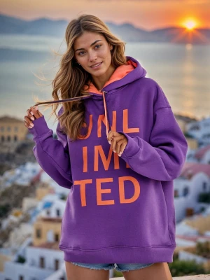 Bluza z kapturem Unlimited Adventure XS NAOKO